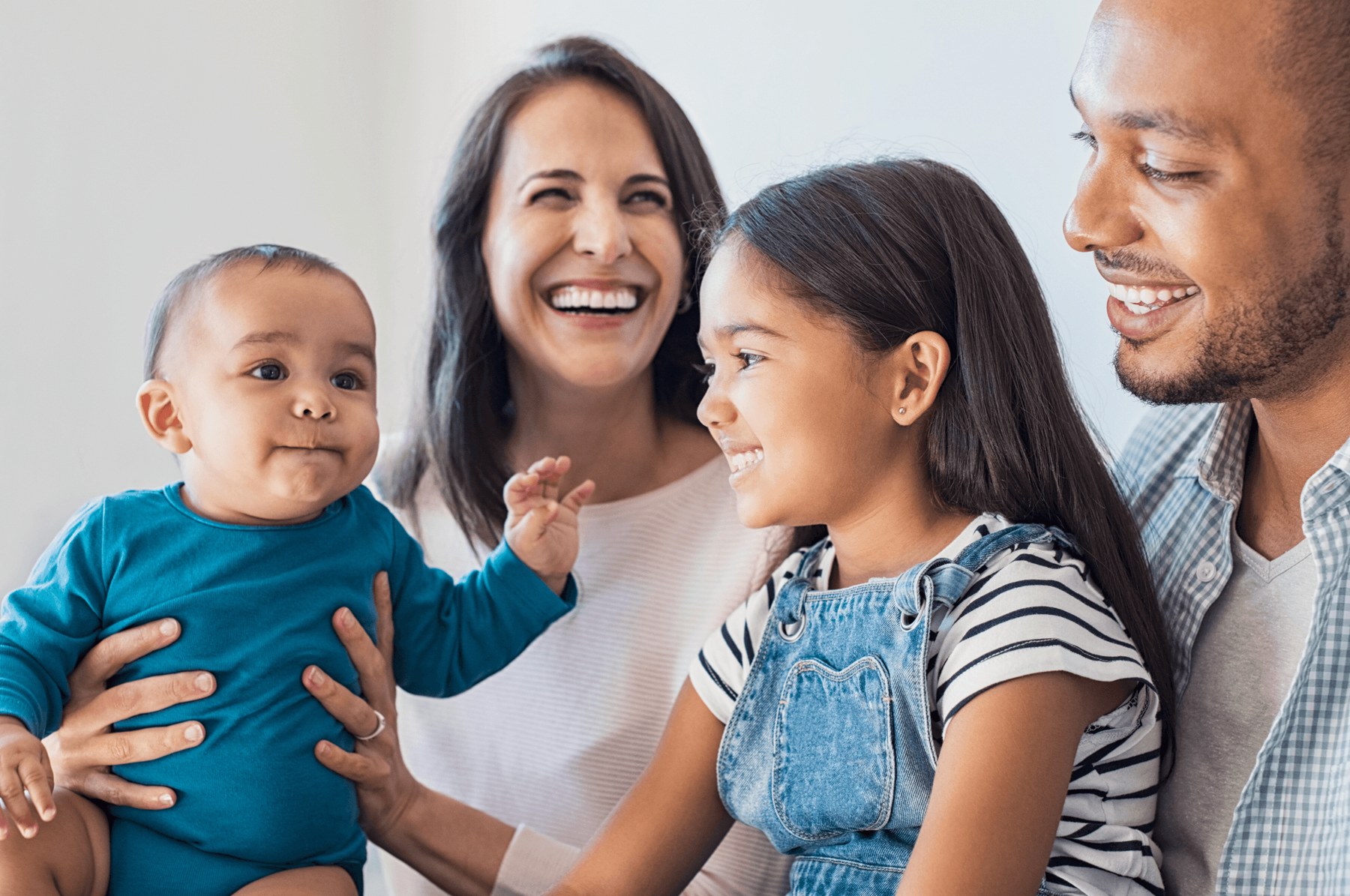 A family enjoying time together